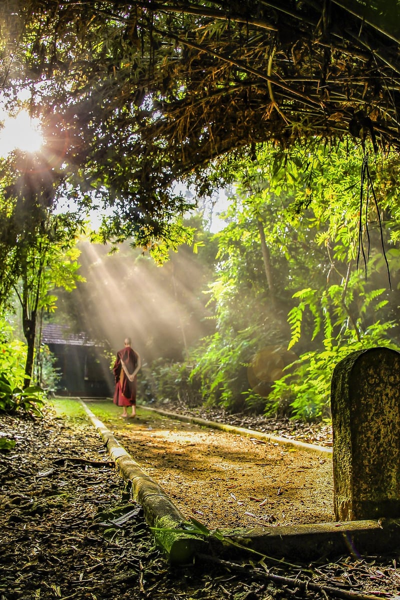 Meditative walking